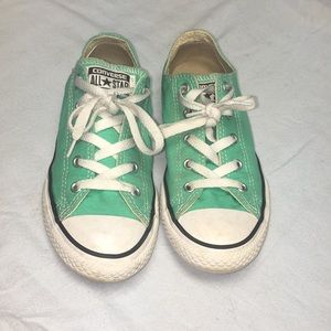 Kids Jade Green Converse